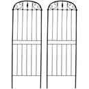 Sunnydaze 32 Inch Traditional Garden Trellis, Set of 2