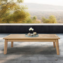 Sunnydaze Bodie 45.25" Acacia Outdoor Patio Coffee Table - Rectangular