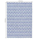 Sunnydaze Indoor or Outdoor Patio Area Rug