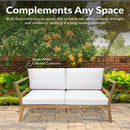 Sunnydaze Bodie 3-Piece Patio Furniture Set - Outdoor Patio Conversation Set