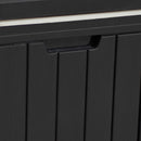 Sunnydaze 9-Gallon Outdoor Beverage Cooler for Patio - Polypropylene Resin - Black