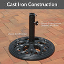 Sunnydaze Patio Umbrella Base for Market Umbrella