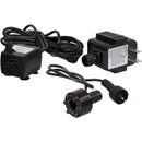 Sunnydaze Electric Submersible Water Pump with LED Lights - 40 GPH