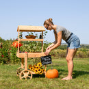 Sunnydaze Country Market Flower Cart Display Stand - 49.25" H
