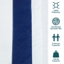 Sunnydaze 2-Person Extra Large Quilted Outdoor Hammock - 77.5" Bed