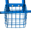 Sunnydaze Rolling Garden Cart with Work Seat and Basket