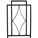 Sunnydaze 30" Contemporary Metal Garden Trellis - Set of 2