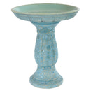 Sunnydaze Avignon Outdoor Ceramic Bird Bath - 18.75" H