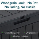 Sunnydaze Outdoor Lockable Deck Storage Box
