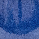Sunnydaze Daisy Embossed Bowl Glazed Ceramic Bird Bath - Blue - 21.5" H