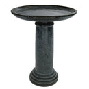 Sunnydaze Toulon Outdoor Ceramic Bird Bath - 24.5" H
