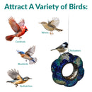 Sunnydaze Fly-Through Mosaic Bird Feeder