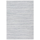 Sunnydaze Artistic Storms Indoor/Outdoor Patio Area Rug in Iced Silver