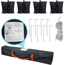 Sunnydaze Standard Pop-Up Canopy with Carry Bag and Sandbags
