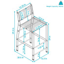 Image showing the overall product dimensions including height, depth and width.