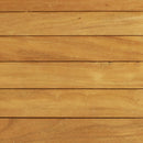 Sunnydaze Teak Rectangle Outdoor Dining Table - Stain Finish - 47"