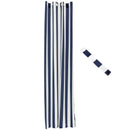 Sunnydaze Designer Eyelet Indoor/Outdoor Curtain Panels - 52" x 108"