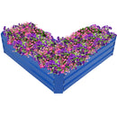 Sunnydaze Galvanized Steel Raised Garden Bed