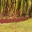 Sunnydaze Metal Landscape Edging - Set of 5 - 42" Sections