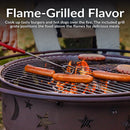 Sunnydaze 30" Cosmic Cooking Fire Pit with Grill Grate & Spark Screen