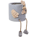 Sunnydaze Tate the Turkey Planter Statue - Indoor Flower Pot - 8.5-Inch