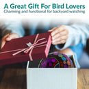 Sunnydaze Mosaic Fly-Through Hanging Bird Feeder