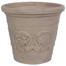 Sunnydaze Arabella Outdoor Flower Pot Planter - Beige - 20-Inch - Single