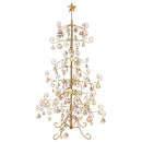Sunnydaze Noelle Metal Christmas Tree Ornament Display - 60" H