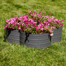 Sunnydaze Galvanized Steel Raised Garden Bed