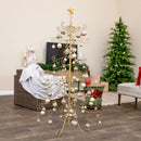 Sunnydaze Winter Wonderland 100ct Christmas Ornament Balls