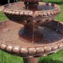 Sunnydaze 3-Tier Dove Pair Outdoor Water Fountain - 43" H