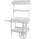 Sunnydaze Country Market Flower Cart Display Stand - 49.25" H