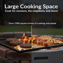 Sunnydaze X-Marks Square Fire Pit Grill Grate