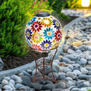 Sunnydaze Steel Gazing Globe Stand