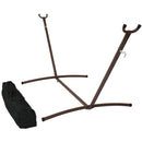 Sunnydaze Brazilian Portable Hammock Stand with Carrying Case - 400 Pound Capacity - Bronze
