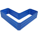 Sunnydaze Galvanized Steel Raised Garden Bed