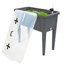 Sunnydaze Self-Watering Raised Garden Bed with Cover - 33" H