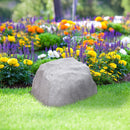 Sunnydaze Polyresin Landscape Rock Cover with Stakes