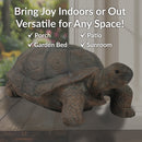 Sunnydaze Tortoise Concrete Garden Statue